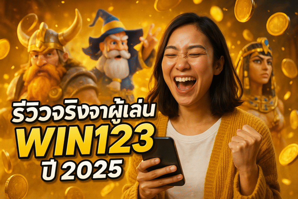 รีวิวจริงจากผู้เล่น WIN123 ปี 2025