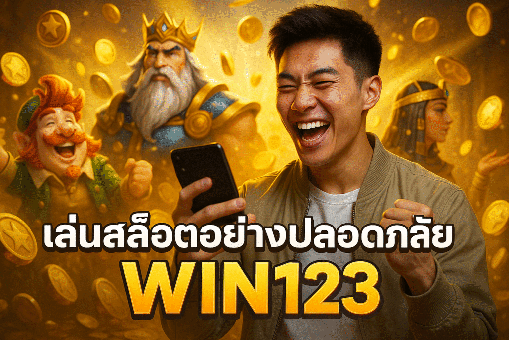 เล่นสล็อตอย่างปลอดภัยกับ WIN123