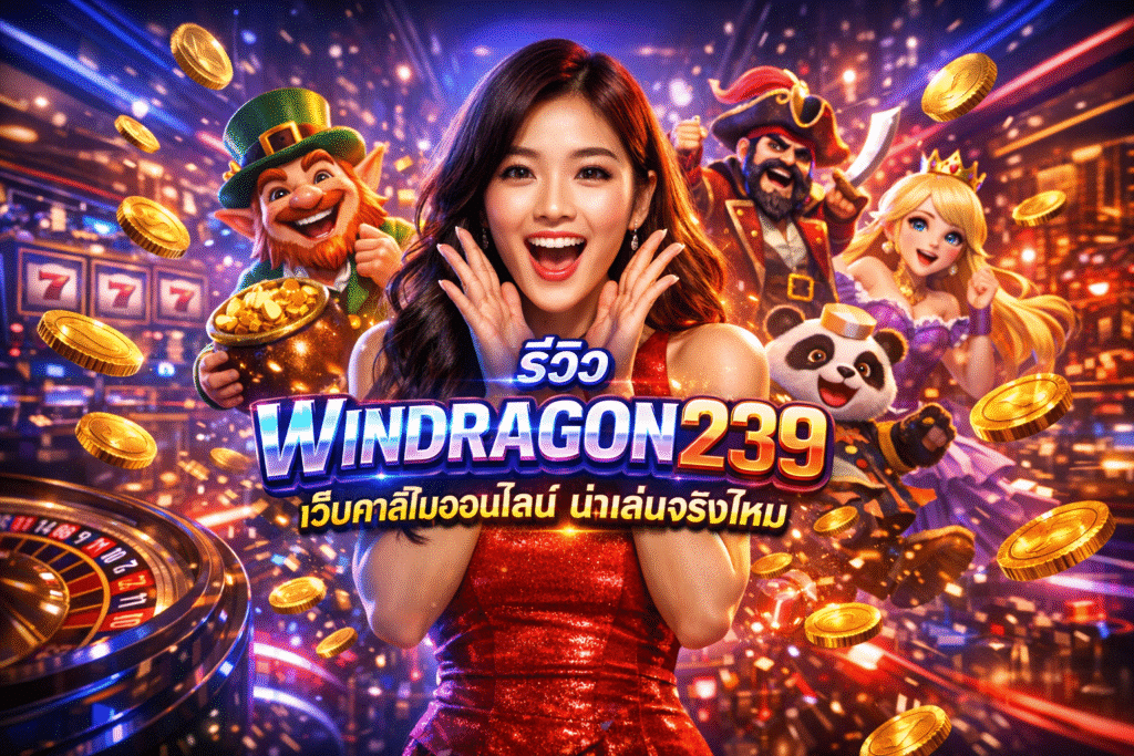 รีวิว WINDRAGON239 เว็บคาสิโนออนไลน์ น่าเล่นจริงไหม