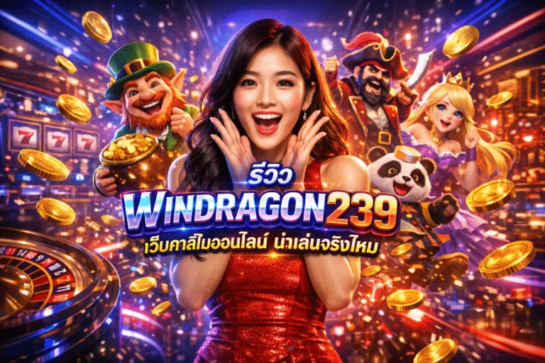 รีวิว WINDRAGON239 เว็บคาสิโนออนไลน์ น่าเล่นจริงไหม