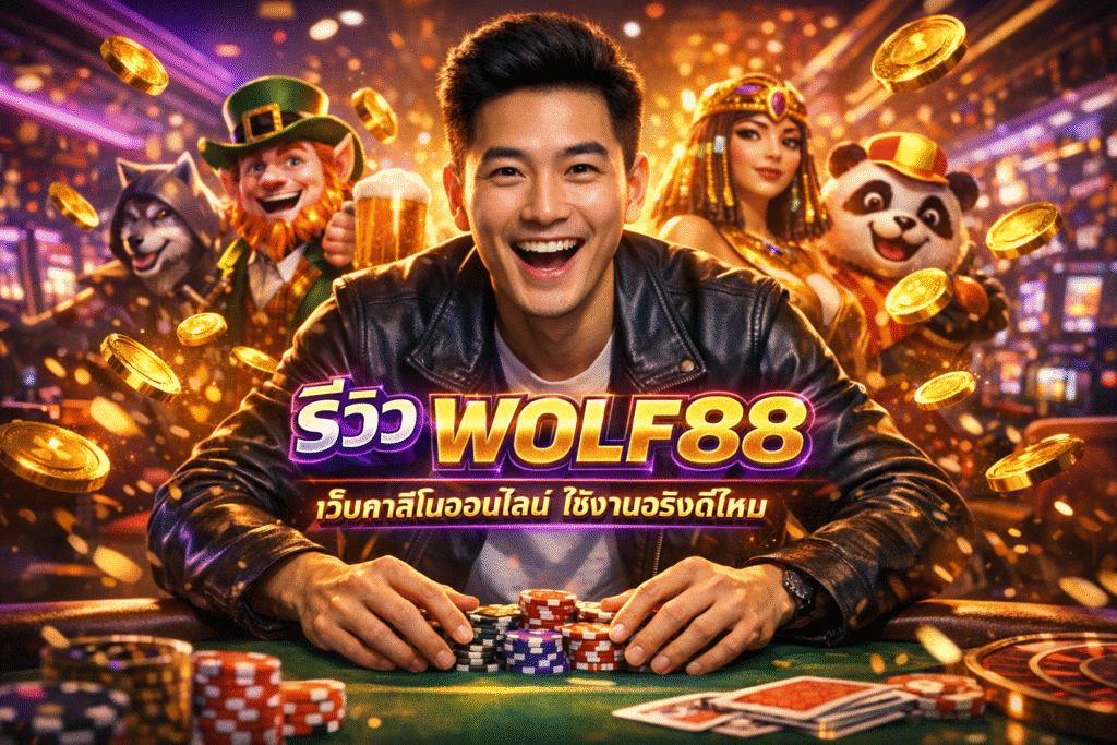 รีวิว WOLF88 เว็บคาสิโนออนไลน์ ใช้งานจริงดีไหม